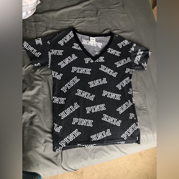 PINK Victoria's Secret Tops - VS PINK V-Neck Tee